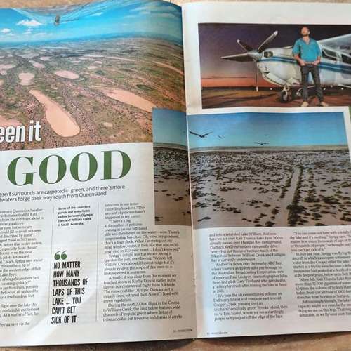 Lake Eyre never looked so good!