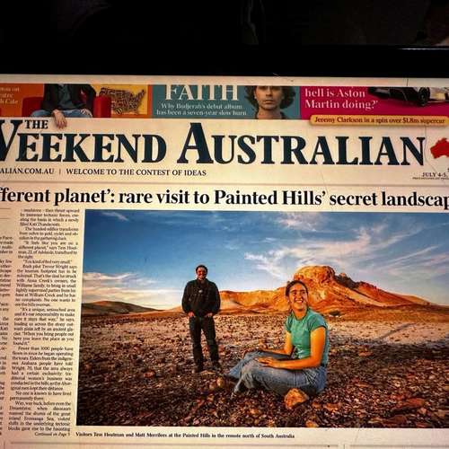 Jamie Walker of The Australian Newspaper revisits the Painted Hills