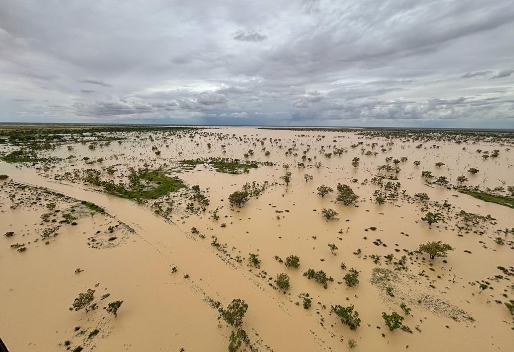 Flood Waters 2026 in S.A. outback!
