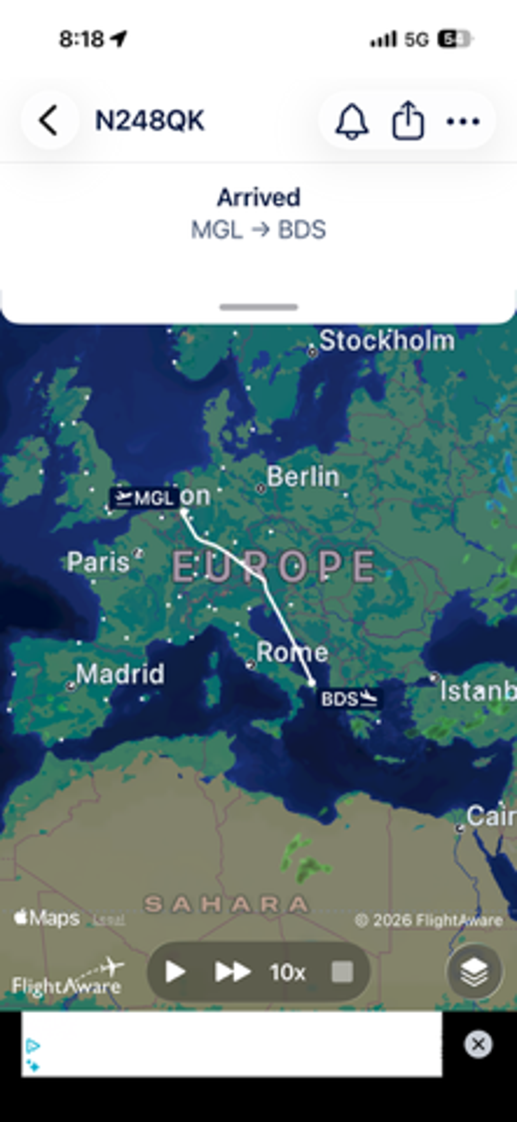 Kodiak Aircraft departs Germany for Australia to work at William Creek!